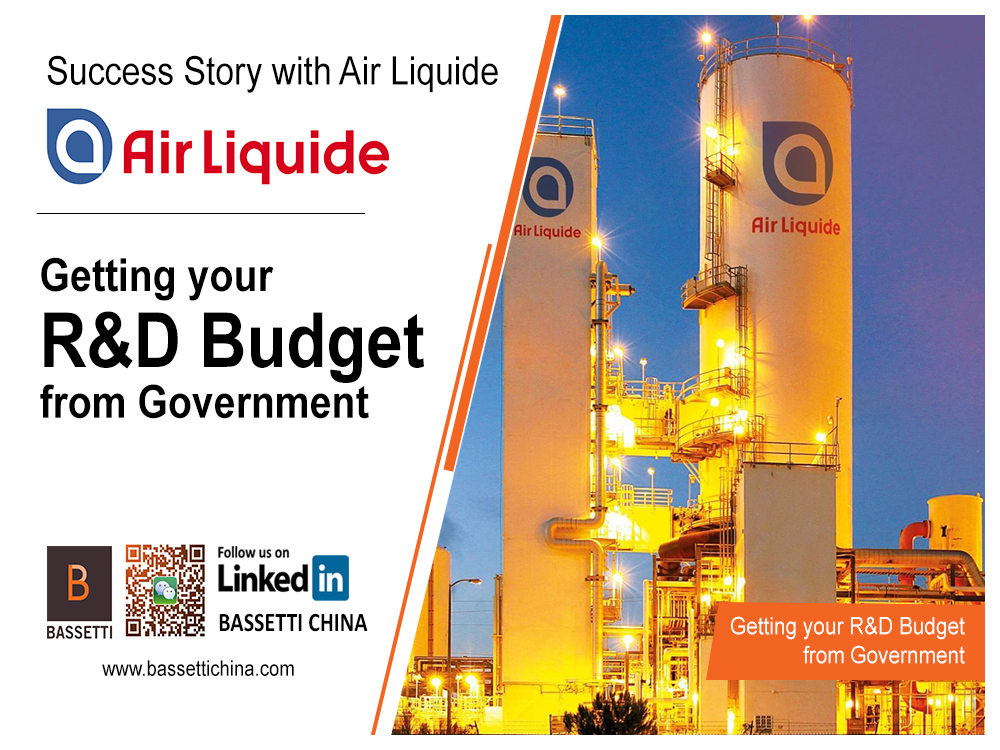 Successful R&D subsidies for Air Liquide