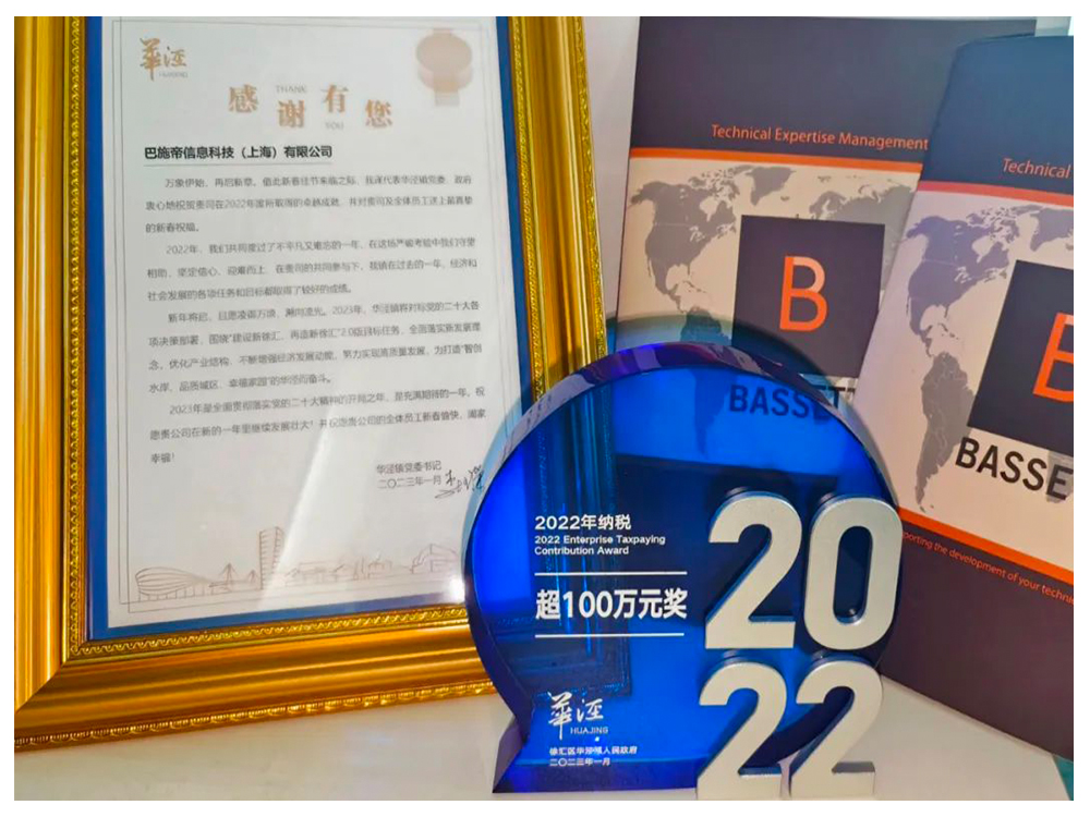 BASSETTI China Wins Award Again!