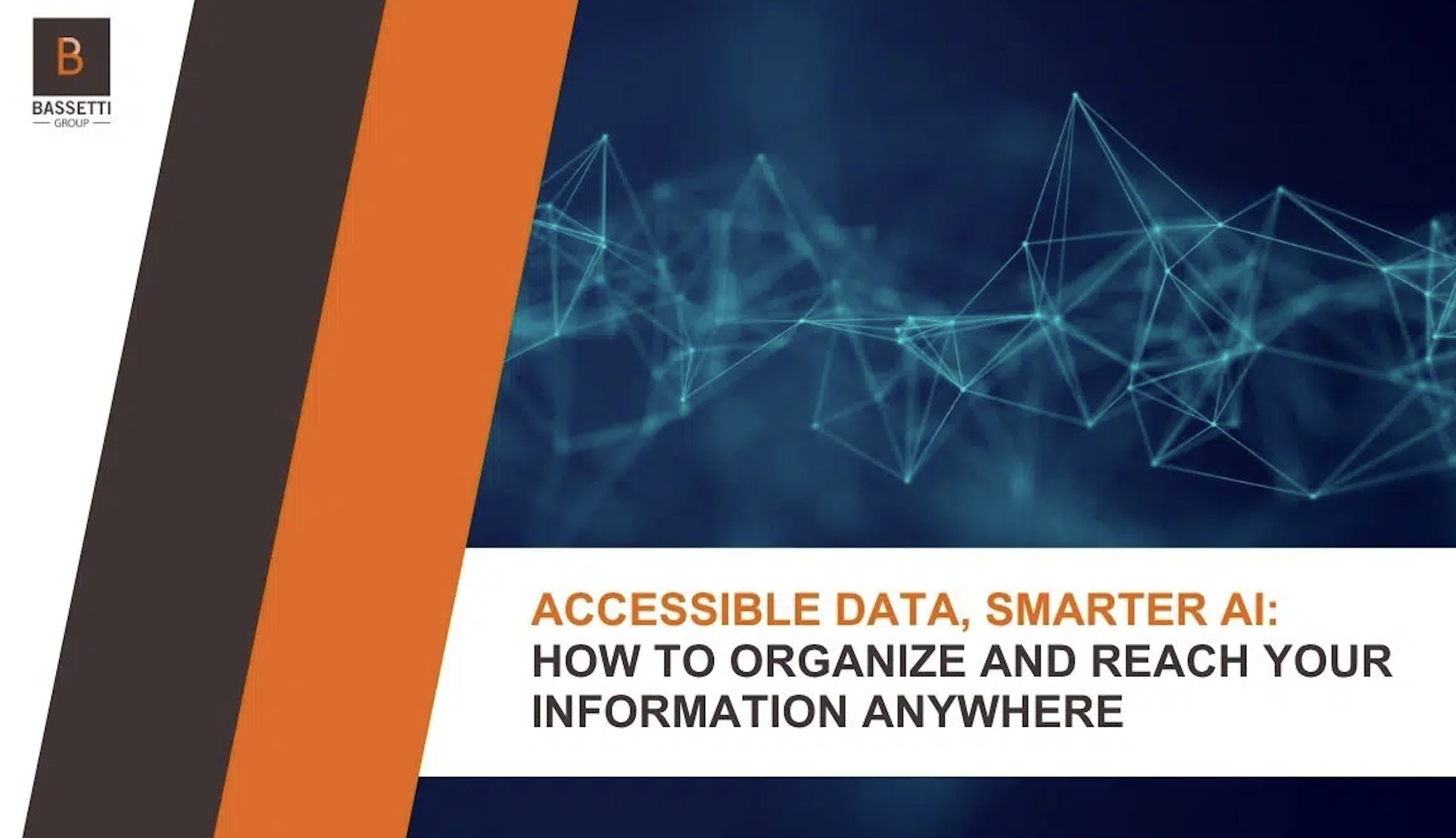 Accessible Data, Smarter AI